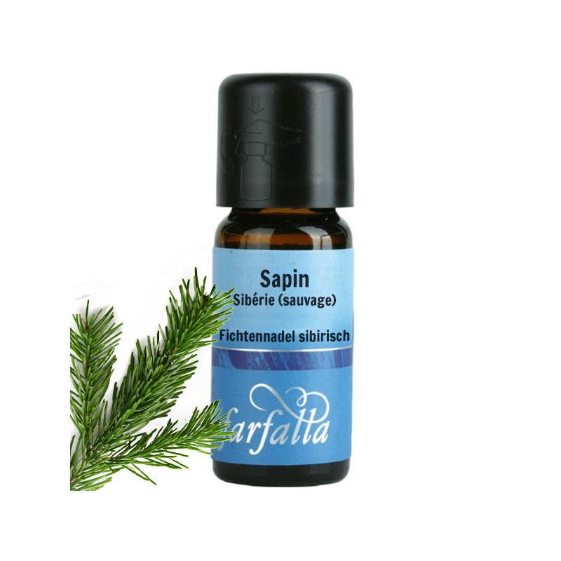 Huile essentielle (Ethérée) - Sapin de Sibérie (sauvage) - 10ml - Farfalla