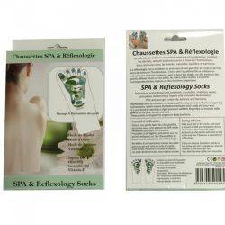 Calzini di riflessologia, 95% Coton/5% elastan - 1 coppia