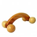 Roue de massage en bois - 1 pce