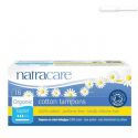 Tamponi in cotone organico, con applicatore - Super - 16pces - Natracare