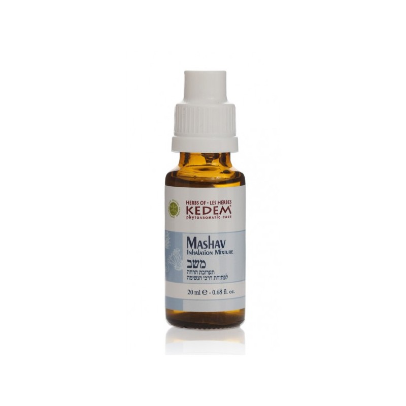 Mashav - Décongestion voies respiratoires - Les Herbes de Kedem - Spray 20ml