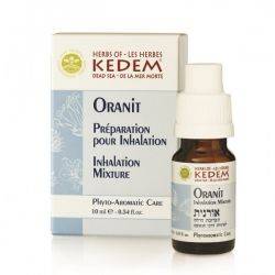 Oranit - Préparation pour inhalation - Idéal pour la sinusite - Les Herbes de Kedem - 10ml
