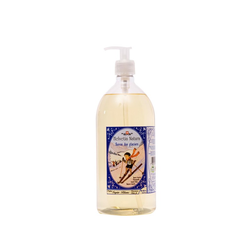 Savon des glaciers au Sapin blanc - Liquide - 300ml - Helvetia Natura