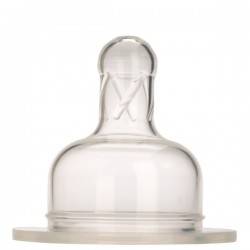 Tétines (5 types différents) pour Biberons Born Free en silicone - (Lot de 2) - Born Free