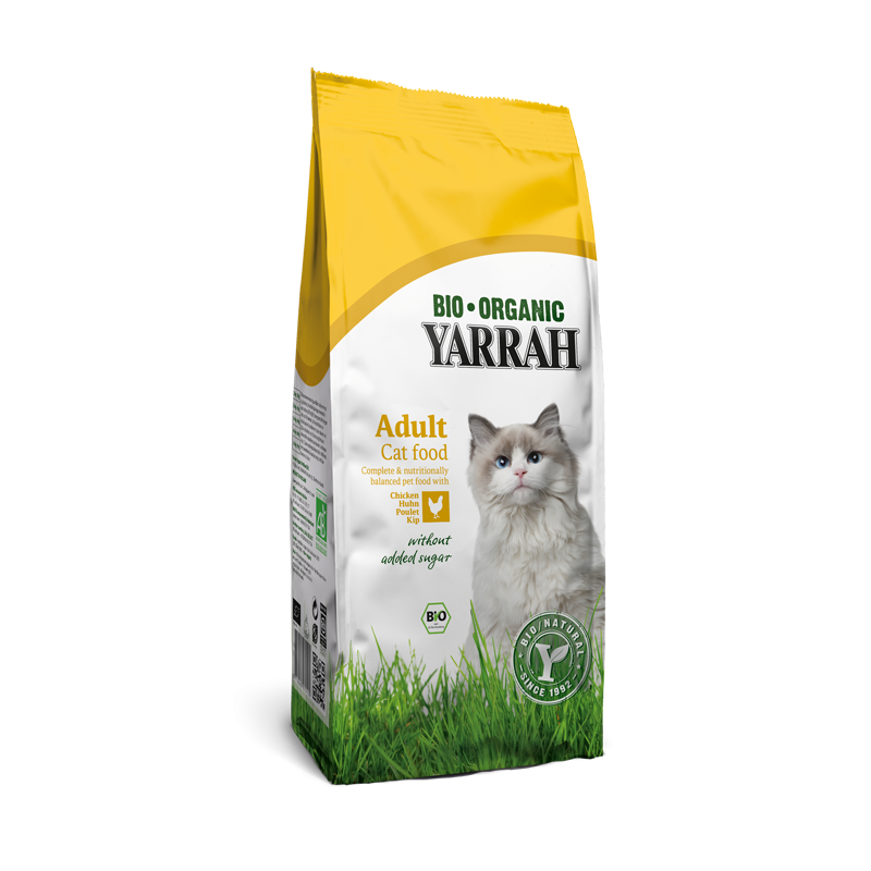 Croquette Bio pour Chat - Poulet - Yarrah - 800g