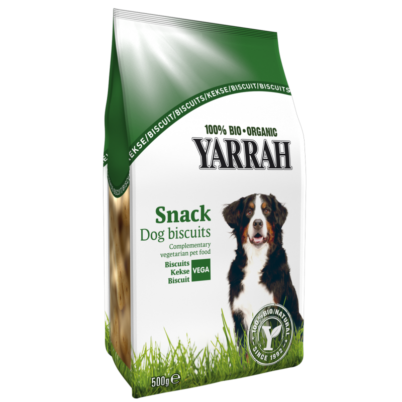 Bio Hundesnack Vega Hundekekse - 500g - Yarrah BIO