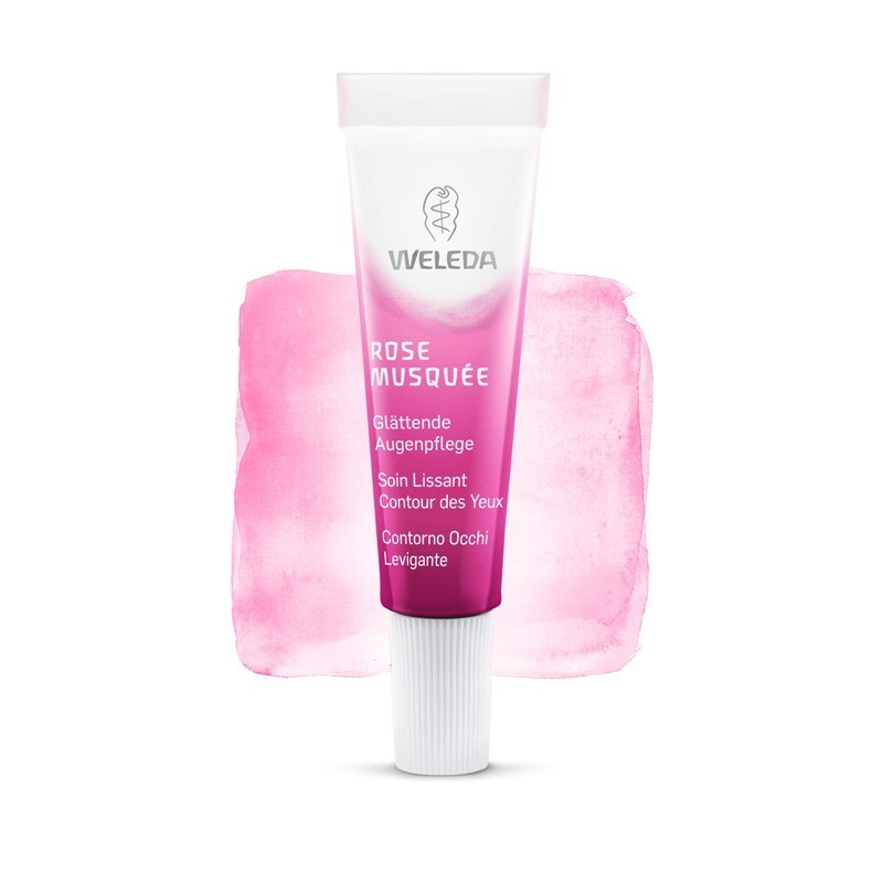Soin Lissant Contour des Yeux à la Rose Musquée - 10ml - Weleda