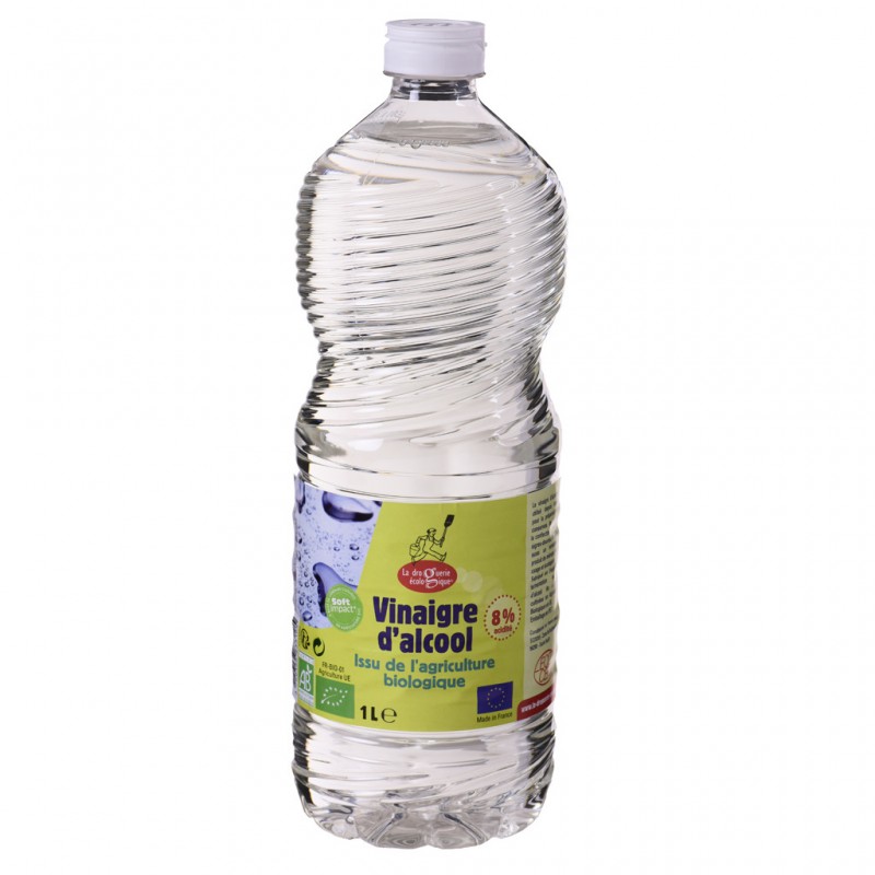 BIO Alkohol Essig 8 % - 1 Liter - La Droguerie écologique