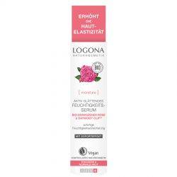 Active Smoothing Moisturizing Serum, Bio-Damascene Rose - 30ml - Logona