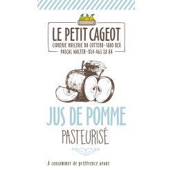 Jus de pomme artisanal en box avec robinet (pasteurisé) - 3 ou 5 litre - Le Petit Cageot