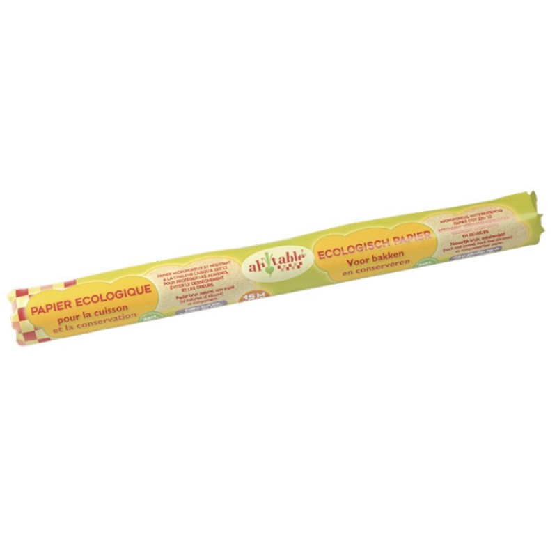 Papier de cuisson et de conservation écologique - 15m - Ah Table !