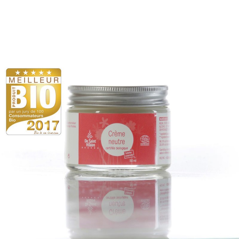 Crema per il viso neutro (senza olio essenziale) per personalizzata - 50ml - De Saint-Hilaire