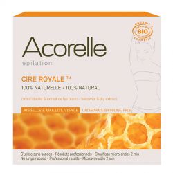 Cire Royale, Epilation Bio pour aisselles, maillot & visage - 100g – Acorelle