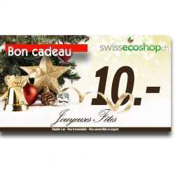 Geschenkgutscheine "Weihnachten", 10.- CHF sur SwissEcoShop.ch