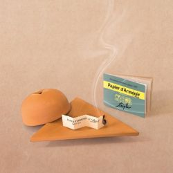 Brûleur, L'Étoile pour papier d'Arménie - Taupe, non verni - Papier d'Arménie (Paris)