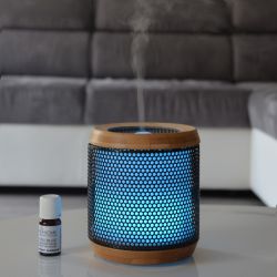 Diffuseur d'huiles essentielles, Ultrasonique avec LED Multi-couleur - ELIPSIA - ZEN'Arôme