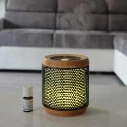 Diffuseur d'huiles essentielles, Ultrasonique avec LED Multi-couleur - ELIPSIA - ZEN'Arôme