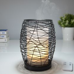 Diffuseur d'huiles essentielles, Ultrasonique avec effet bougie (photophore) - VOLUPSIA - ZEN'Arôme