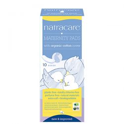 Serviettes de maternité en coton BIO - Natracare - 10pces
