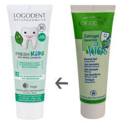 Gel dentale Bambino - Menta - Logodent (Logona) - 50ml