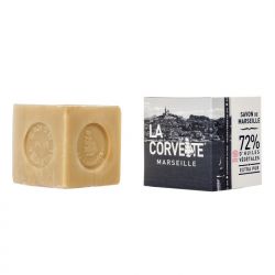 Véritable Savon de Marseille BIO, Pur Extra, 72% - 300g - La Corvette (Marseille)