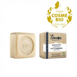 Sapone Biologico Delicato, Latte d'asina - 100g - La Corvette (Marseille)