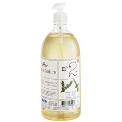 Sapone liquido biologico della Svizzera, L'essenziale n°2: Cedra & Menta - 300ml - Heletia Natura