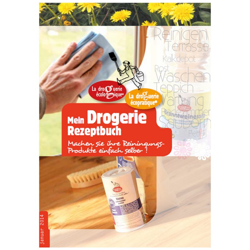 Carnets de recettes, je fais mes produits de nettoyage - Version Allemande - La Droguerie écologique