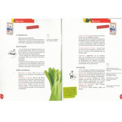Carnets de recettes, je fais mes produits de nettoyage - Version Allemande - La Droguerie écologique