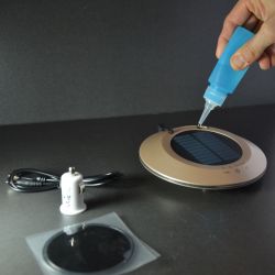 Diffusore solare di olio essenziale ad ultrasuoni - SOLWHEEL Nero - ZEN'Arômes