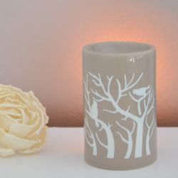 Diffusore di olio essenziale / bruciatore a candela - TreeBee Grigio - ZEN'Arôme