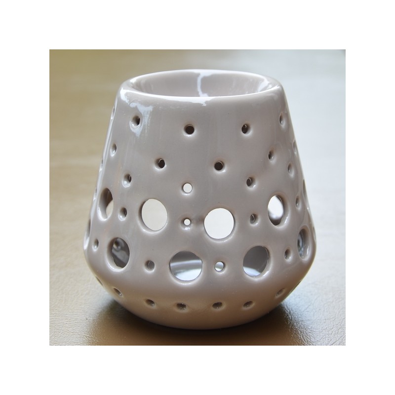 Diffusore di olio essenziale / bruciatore a candela - LOOB, Grigio - ZEN'Arôme