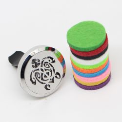 Clip'Arôme - Diffuseur d'huiles essentielles pour voiture - Tortue - ZEN'Arôme