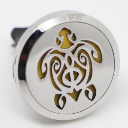 Clip'Arôme - Diffuseur d'huiles essentielles pour voiture - Tortue - ZEN'Arôme