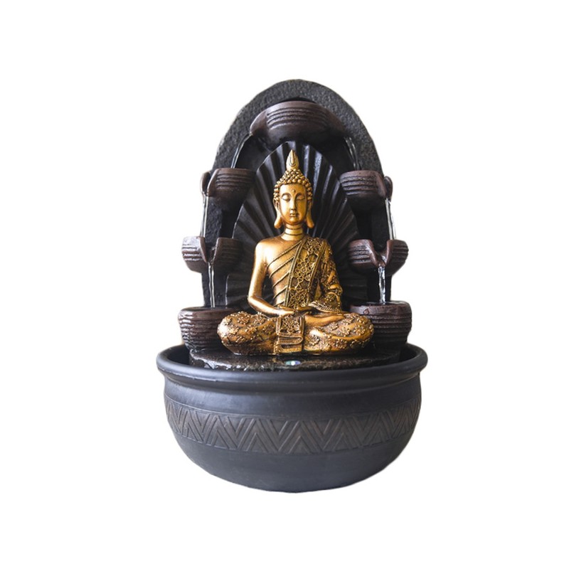 Zimmerbrunnen - Buddha "Chakra" - Zen'Light