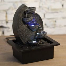 Fontana - "Cascata" (con illuminazione a LED) - Zen'Light