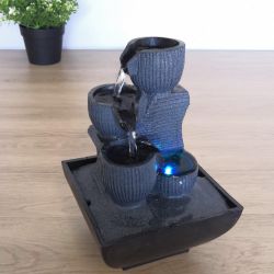 Fontaine à eau - "Kini" (avec éclairage LED) - Zen'Light