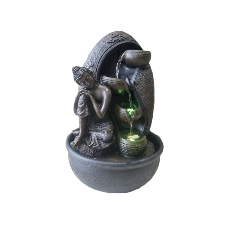 Fontaine à eau - Bouddah "Krishna" (avec éclairage LED) - Zen'Light