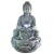 Fontana - Grande Buddha Meditazione  (con illuminazione a LED e a sfera) - Zen'Light
