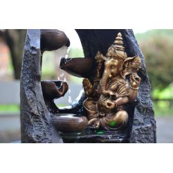 Fontana - Buddha "Mystic" (con illuminazione a LED) - Zen'Light