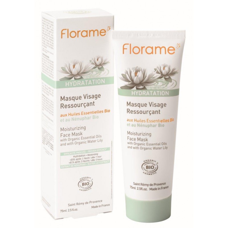 Masque visage ressourçant hydratation 65 ml - Florame