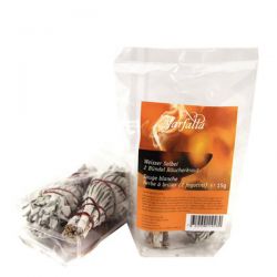 Herbes à brûler, Sauge blanche, 2 fagotins - 30g - Farfalla
