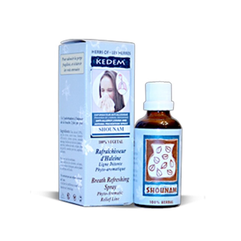 Shouman - Solution vaporisateur anti-allergique - 50ml