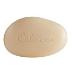 Savon surgras BIO au lait d'ânesse, "Le Galet blanc" (idéal pour bébé) - 100g - Câlinesse