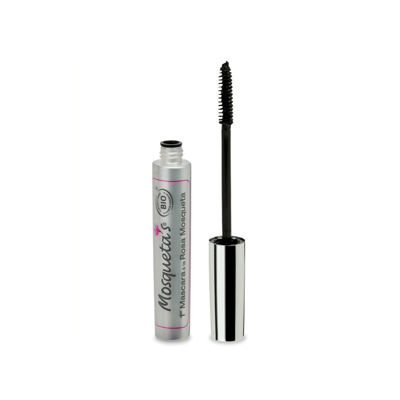 Mascara Volume Brun à la Rose Musquée Bio, Amande Douces et Karité - Mosqueta's - 8ml