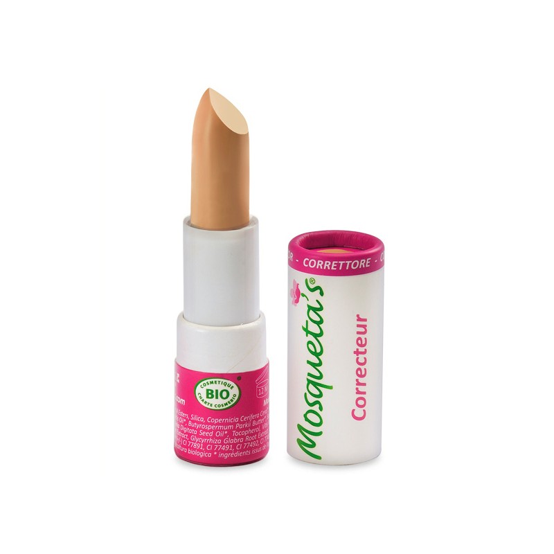 Multicorrecteur à la rose musquée Bio, N°02 moyen - 3,5g - Mosqueta's