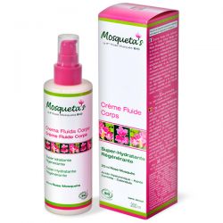 Crème Fluide pour le coprs à la Rose musquée BIO - 200ml - Mosqueta's