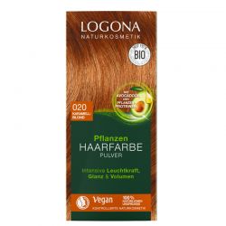 REMPALCE: Poudre de coloration végétale BIO 020 (Reflets, brillance et volume)  - Sahara - 2x50g - Logona