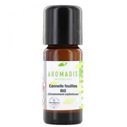 Huile essentielle de Cannelle feuilles (100% naturelle et BIO) - 10ml - Aromadis