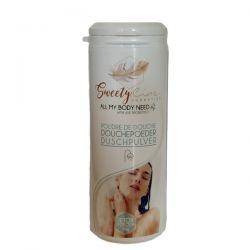 Poudre de douche, enrichie en probiotiques, 100% naturelle - 50g - Sweety Cosmetics